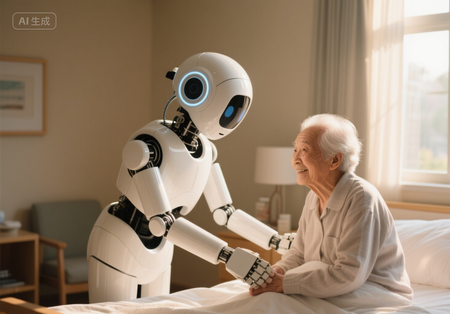 养老有“AI”，晚年更自在：“赛博护工”，走向未来