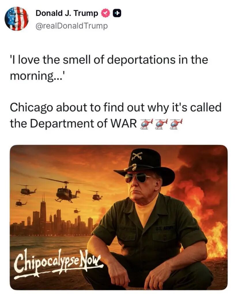 美国打美国？