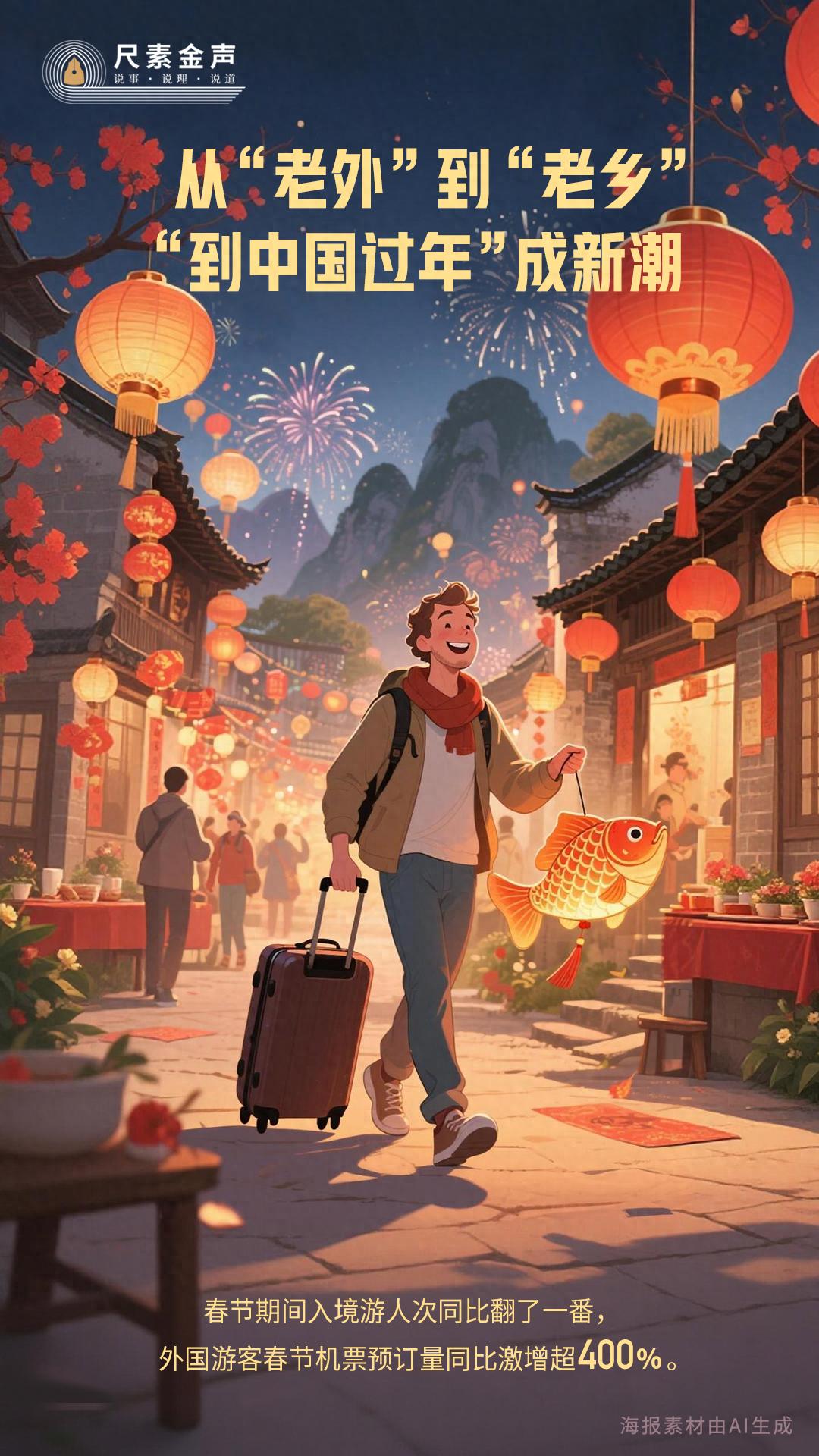 尺素金声｜从&ldquo;老外&rdquo;到&ldquo;老乡&rdquo;，&ldquo;到中国过年&rdquo;成新潮