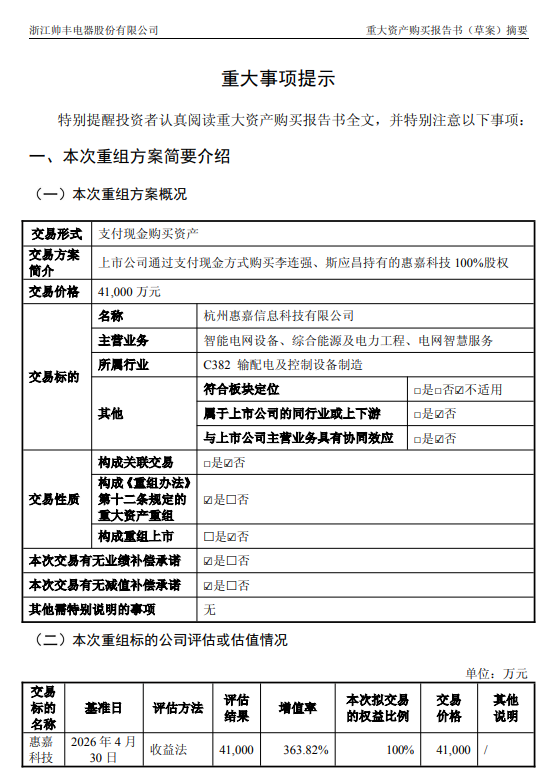 两家A股公司，拟重大资产重组