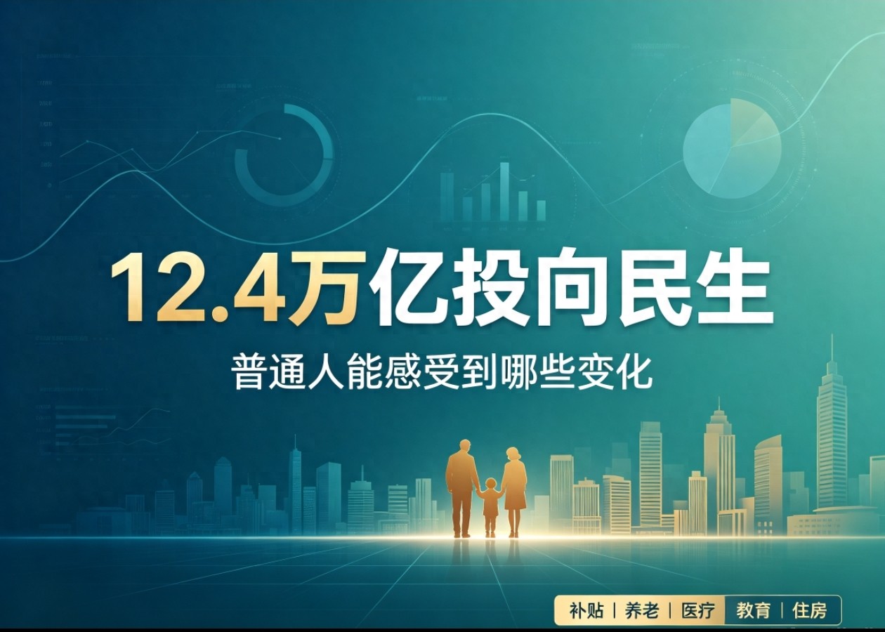 12.4万亿元资金！国家这笔钱怎么花？关乎你的衣食住行