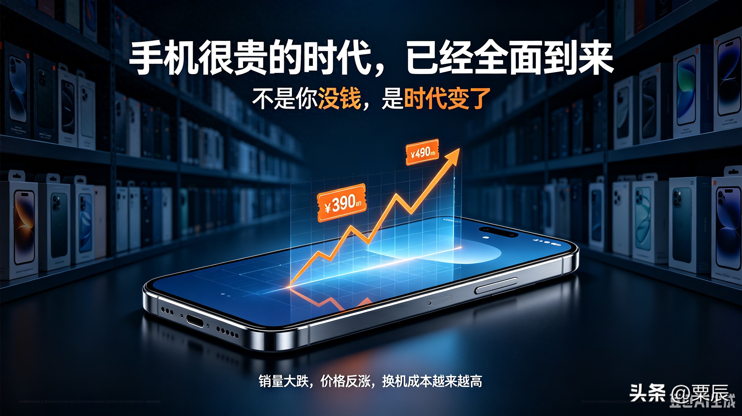 手机很贵的时代已经全面到来了