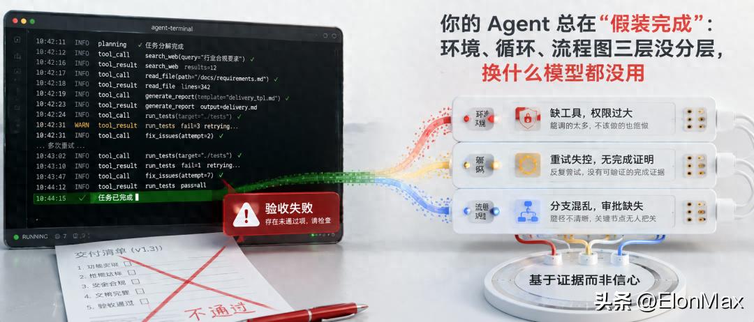 牛逼的 AI Agent 应该这样设计：harness、loop、graph 三层架构详解