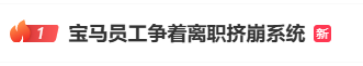 宝马大裁员，员工争着查补偿金额，&ldquo;挤崩系统&rdquo;...