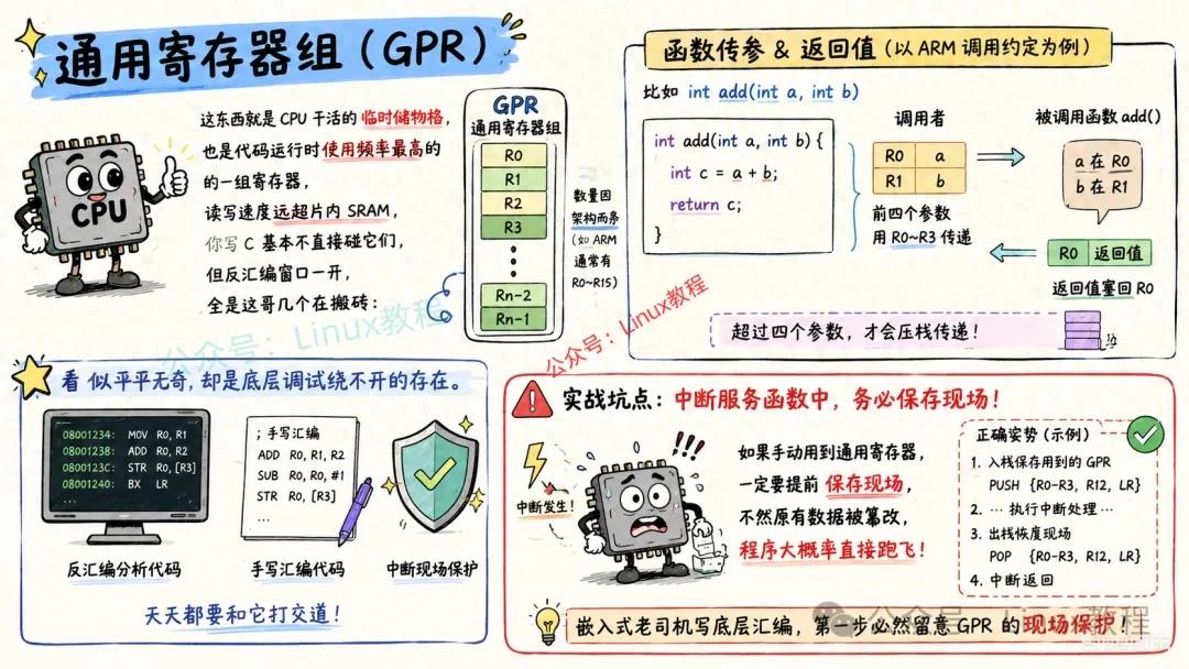 吃透这 23 个寄存器，才算入门嵌入式开发