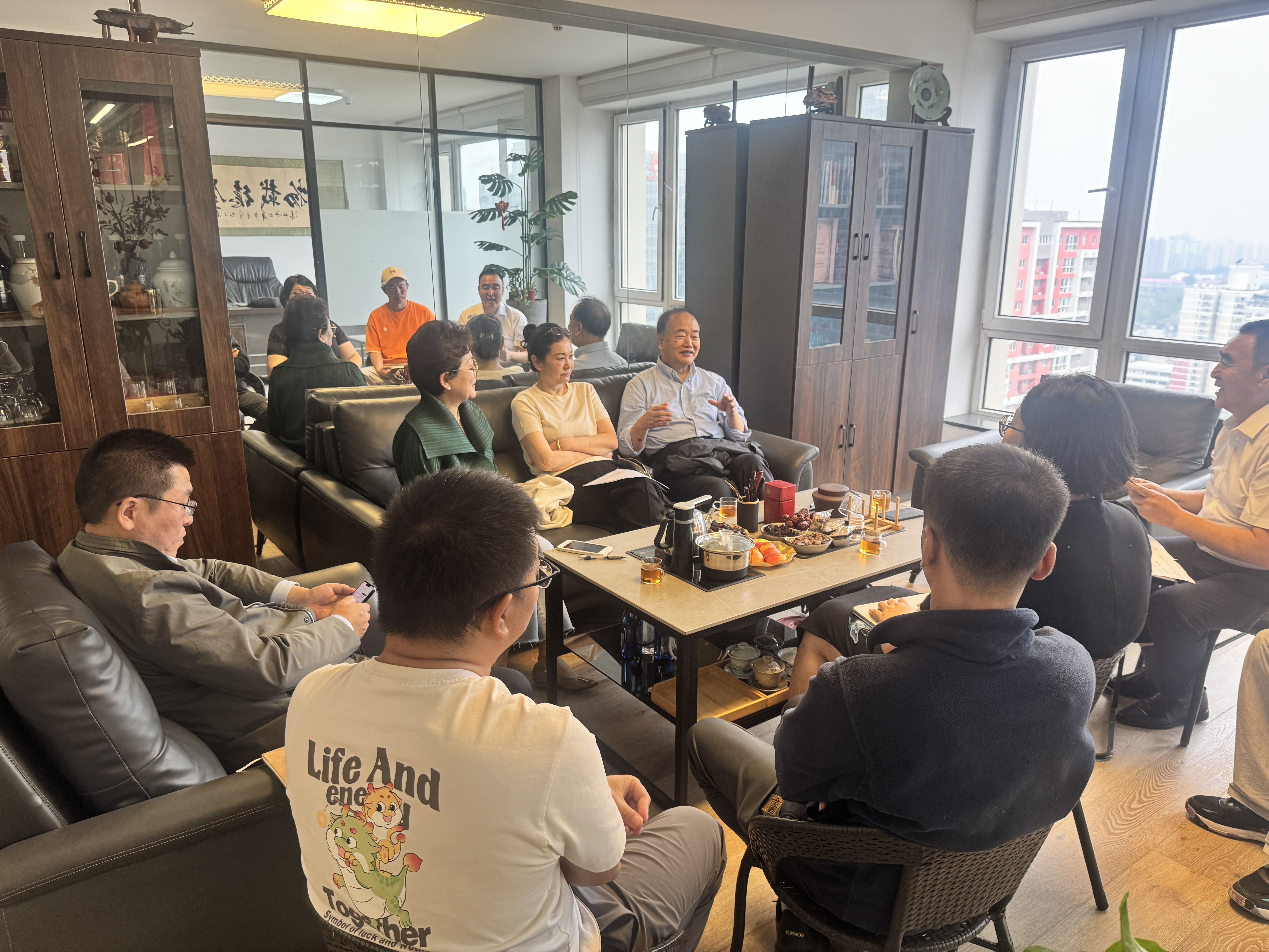 聚焦山东养老与医疗！曹和平院长与秦皇岛运泽钢构北京办座谈民生议题