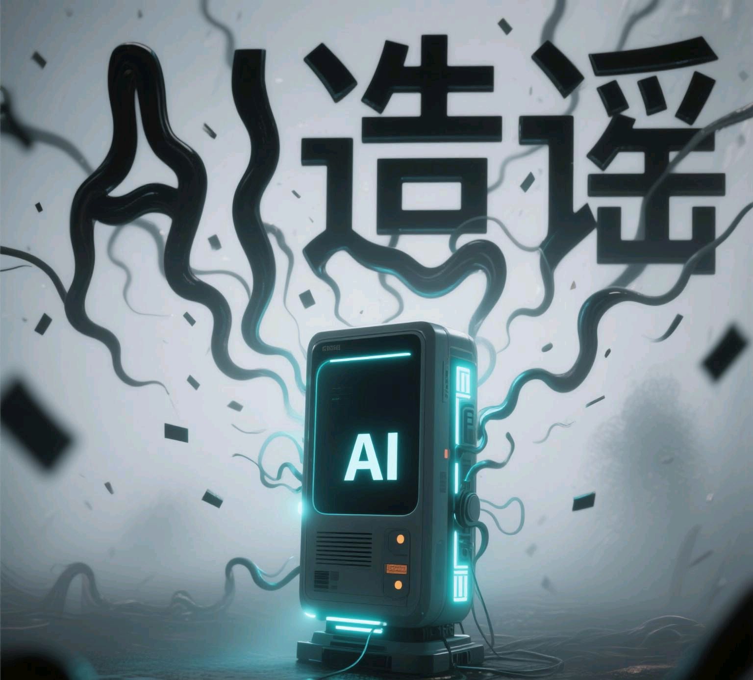 莫让谣言搭上AI&ldquo;快车&rdquo;