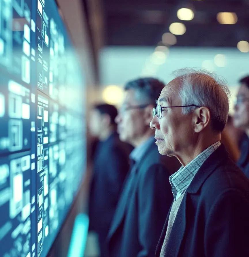 网警大字提醒：护老安全莫松懈，平安祥和度重阳