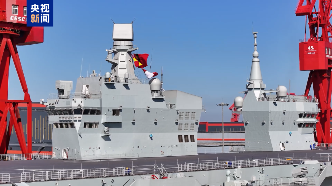 四川舰，开始海试！