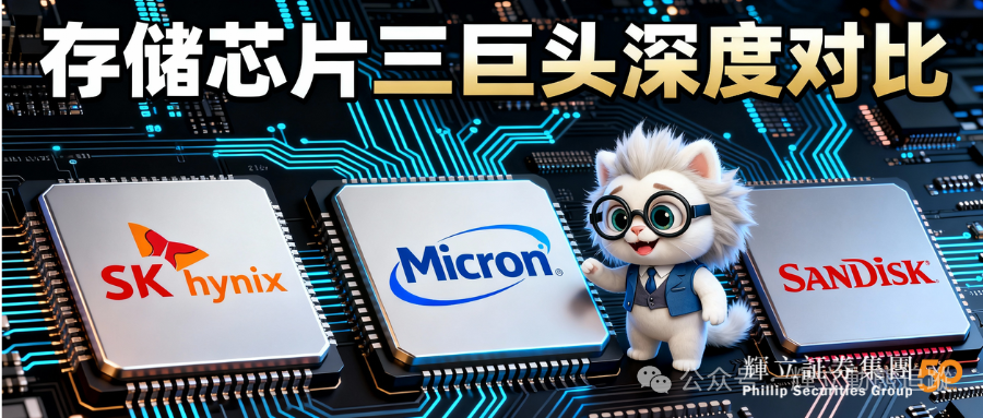 全球存储芯片三巨头深度对比分析报告：业务、财务与投资价值评估