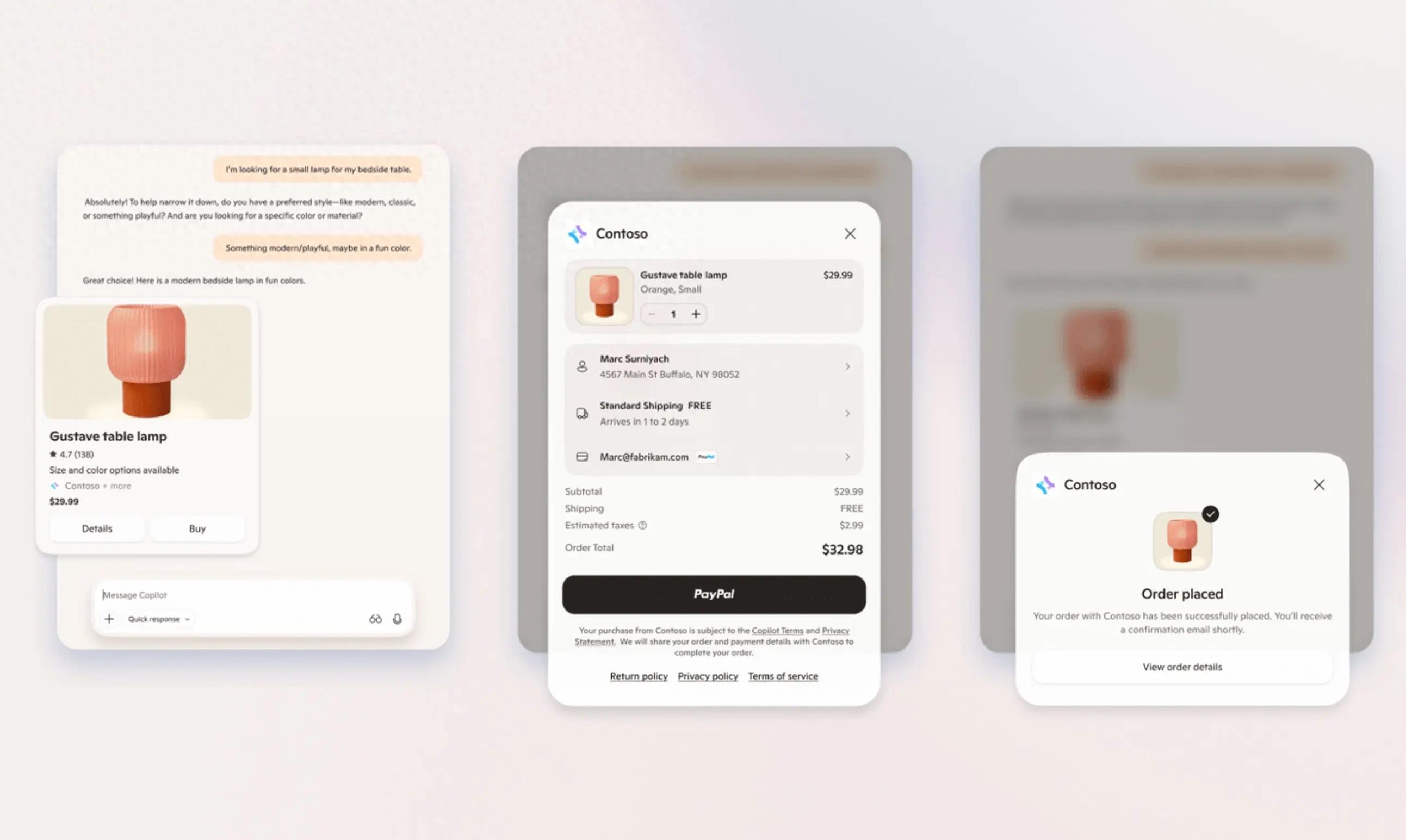 微软上线Copilot Checkout 与&ldquo;品牌智能体&rdquo; 瞄准电商一站式AI购物体验