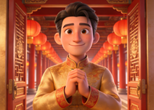 AI名人拜年莫成侵权 &ldquo;狂欢&rdquo;