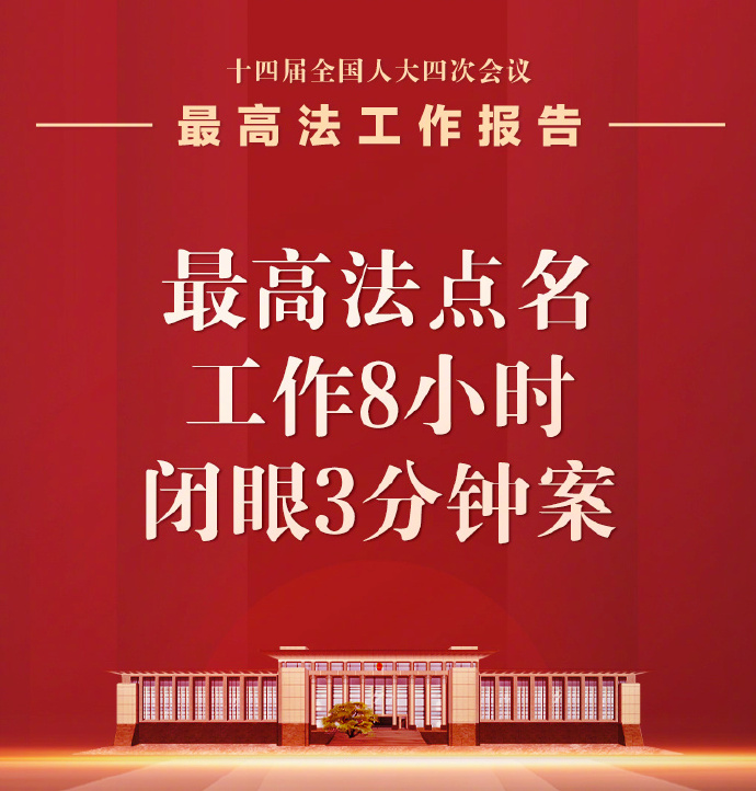 最高法点名工作8小时闭眼3分钟案