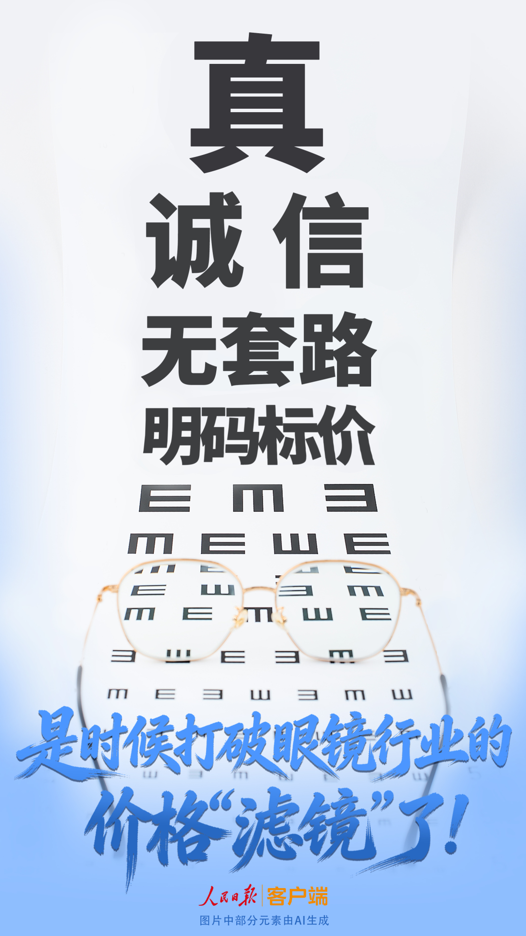 人民锐评｜是时候打破眼镜行业的价格&ldquo;滤镜&rdquo;了！