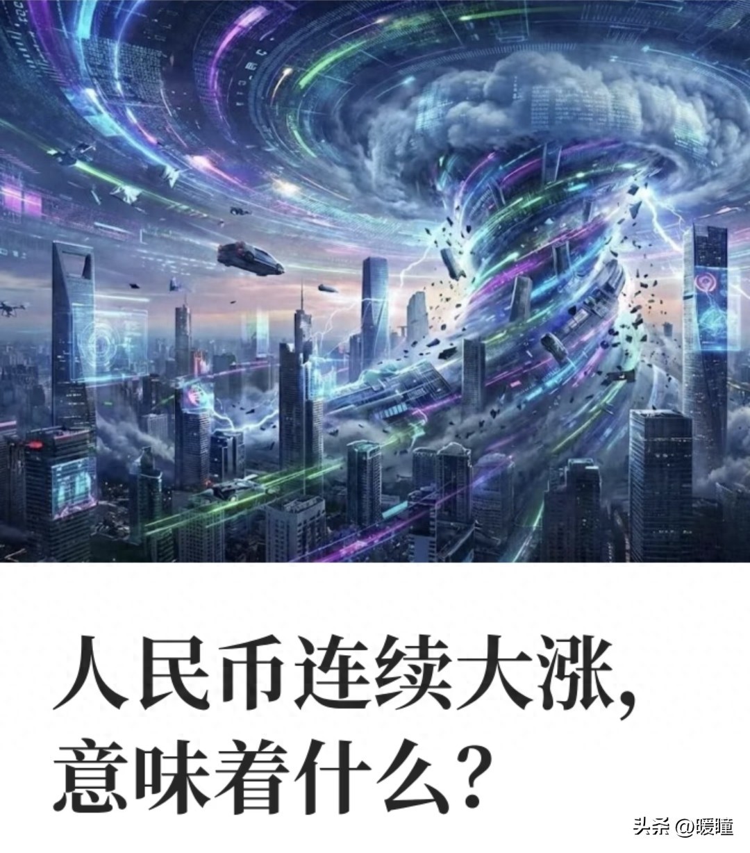 人民币突然大涨！手里有存款的注意了，今年钱更值钱了！