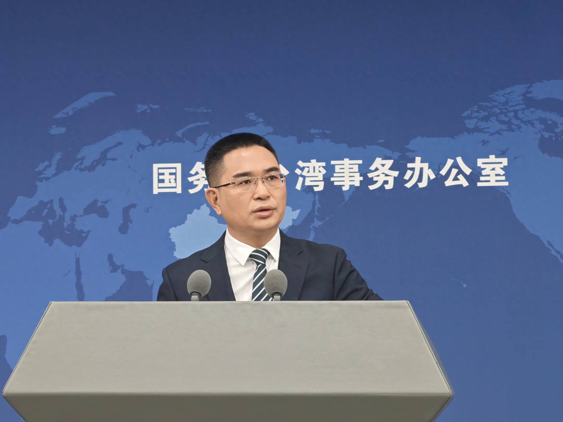 美方称期待大陆能与台湾&ldquo;民选政府&rdquo;保持沟通，国台办回应