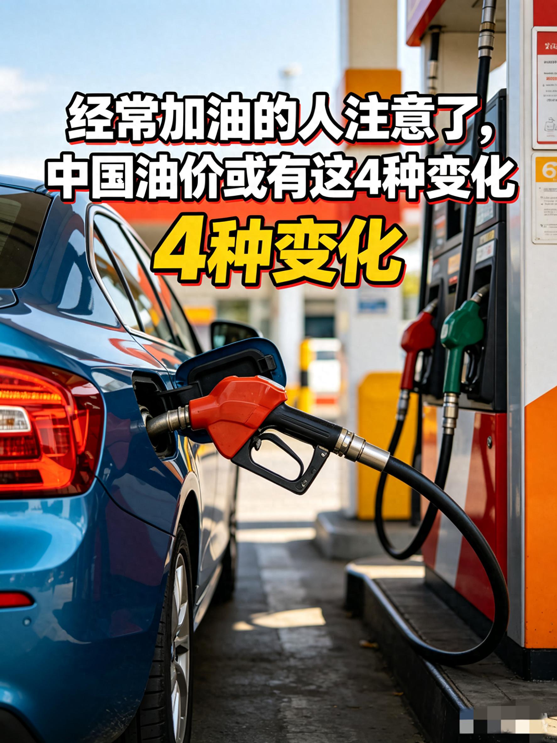 经常开车的留意！油价即将迎来四项改变，以后加油别再瞎忙活